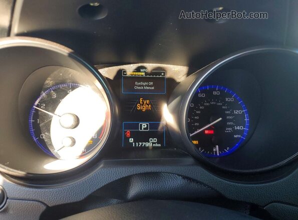4S4BSABC3K3300807 2019 SUBARU OUTBACK Red Սարքավորումների վահանակի տեսք
