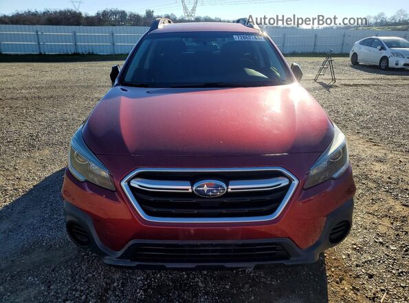 4S4BSABC3K3300807 2019 SUBARU OUTBACK Red Դիմացի տեսք