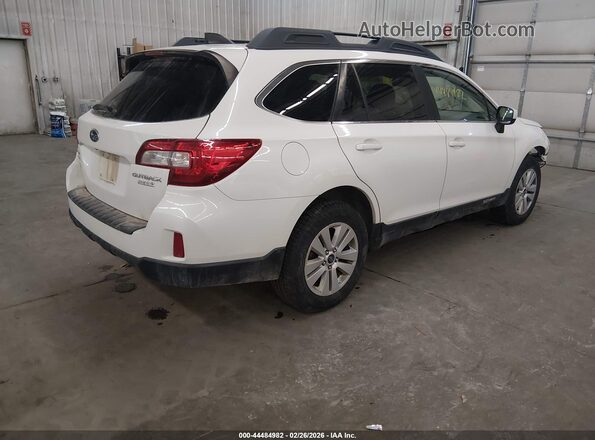 4S4BSACC0H3325901 2017 SUBARU OUTBACK White Tył prawy