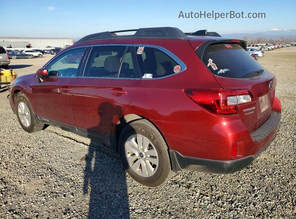 4S4BSACC1G3314081 2016 SUBARU OUTBACK Red 