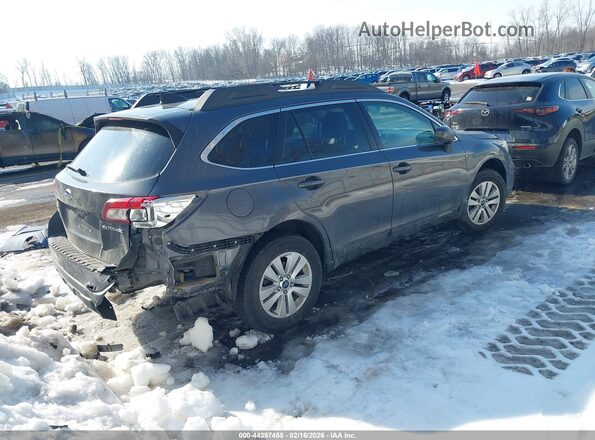 4S4BSACC3J3348580 2018 SUBARU OUTBACK Gray Հետևի աջ