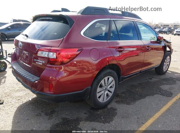 4S4BSACCXH3276979 2017 SUBARU OUTBACK Red 