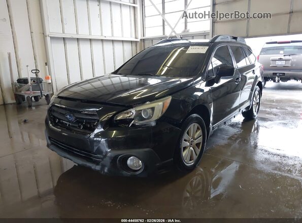 4S4BSADCXH3204775 2017 SUBARU OUTBACK Black Vista tres cuartos delantera izquierda