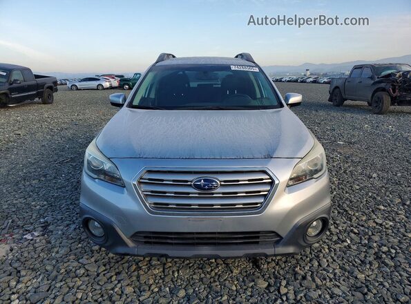 4S4BSAEC0G3249852 2016 SUBARU OUTBACK Silver Front view
