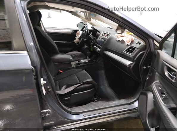 4S4BSAFC1H3396570 2017 SUBARU OUTBACK Blue Widok wnętrza z przodu
