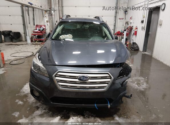 4S4BSAFC1H3396570 2017 SUBARU OUTBACK Blue Widok wnętrza z tyłu