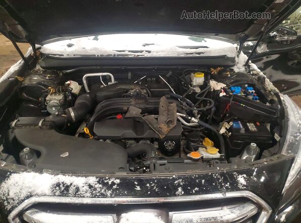 4S4BSAFC3K3335602 2019 SUBARU OUTBACK Black Vista del compartimento del motor