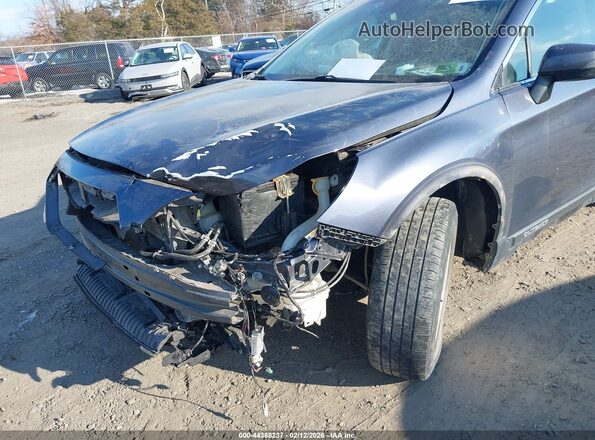 4S4BSAFC4H3382825 2017 SUBARU OUTBACK Gray Вид спереду