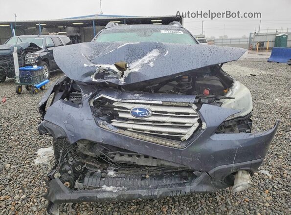 4S4BSAFC6H3277851 2017 SUBARU OUTBACK Gray Вид спереду