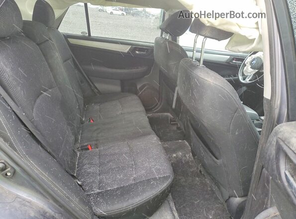 4S4BSAFC6H3277851 2017 SUBARU OUTBACK Gray Вид задніх сидінь