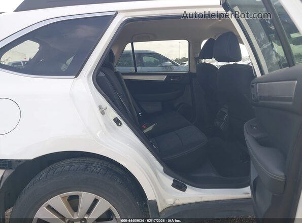 4S4BSAFC6K3396068 2019 SUBARU OUTBACK White VIN sticker view