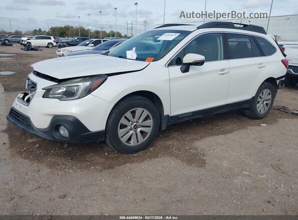 4S4BSAFC6K3396068 2019 SUBARU OUTBACK White Front left