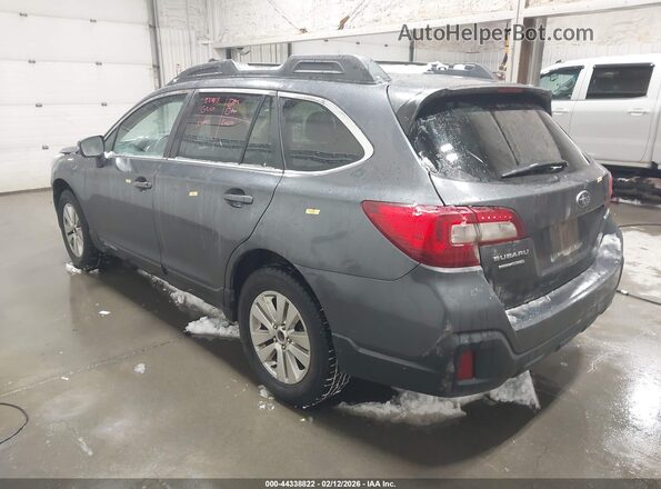4S4BSAFC9J3358283 2018 SUBARU OUTBACK Gray Rear left