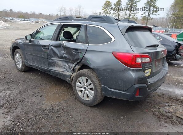4S4BSAFC9K3206957 2019 SUBARU OUTBACK Gray Tył lewy