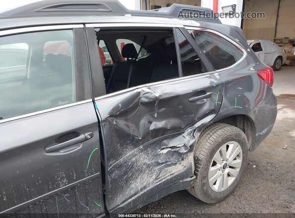4S4BSAFC9K3206957 2019 SUBARU OUTBACK Gray Widok z przodu