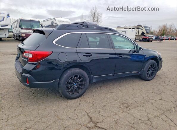 4S4BSAFCXK3226392 2019 SUBARU OUTBACK Черный Задняя правая четверть