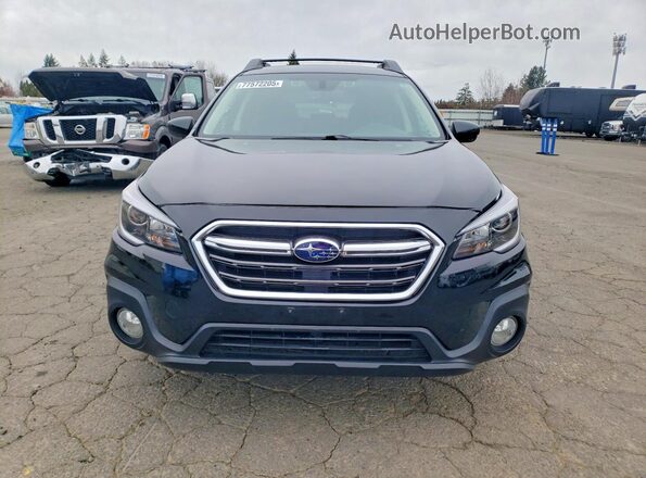 4S4BSAFCXK3226392 2019 SUBARU OUTBACK Черный Вид спереди