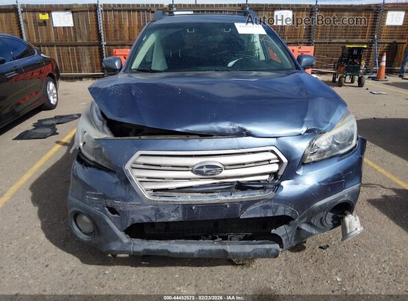 4S4BSAHC8H3250891 2017 SUBARU OUTBACK Blue ხელსაწყოთა პანელის ხედი