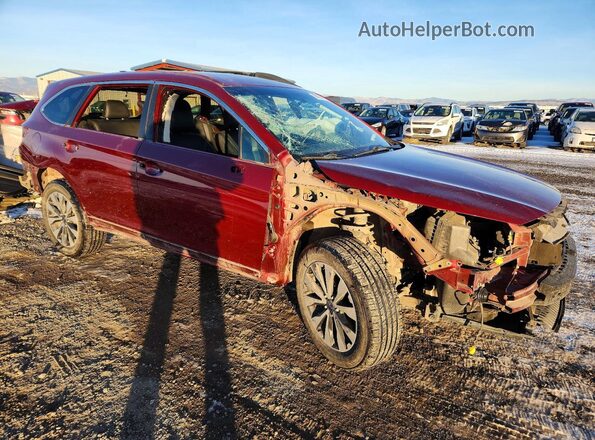 4S4BSAKC3H3248409 2017 SUBARU OUTBACK Red Передня права чверть