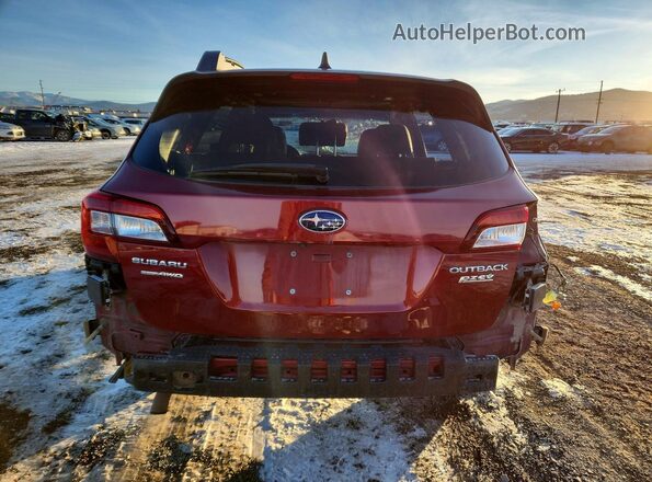 4S4BSAKC3H3248409 2017 SUBARU OUTBACK Red Вид ззаду