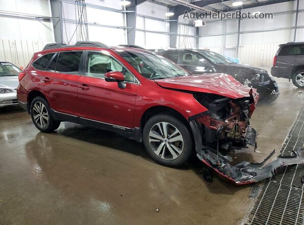 4S4BSAKC4J3274023 2018 SUBARU OUTBACK Maroon Delantero derecho