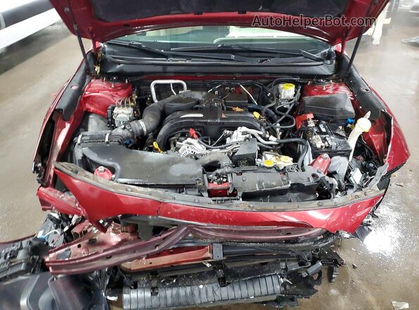 4S4BSAKC4J3274023 2018 SUBARU OUTBACK Maroon Vista interior trasera