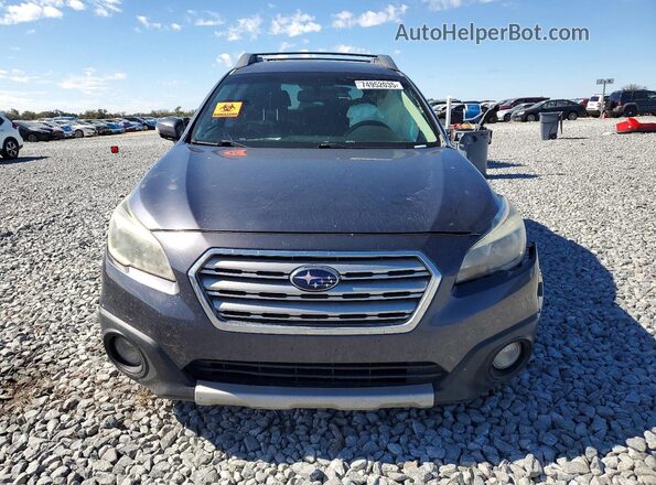 4S4BSAKC6H3215629 2017 SUBARU OUTBACK Gray Вид спереду