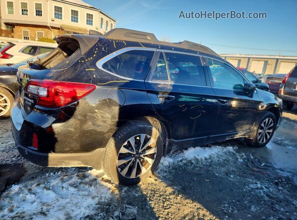 4S4BSANC1H3326536 2017 SUBARU OUTBACK Black უკანა მარჯვენა