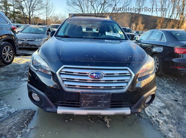 4S4BSANC1H3326536 2017 SUBARU OUTBACK Black წინა ხედი
