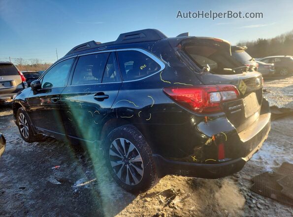 4S4BSANC1H3326536 2017 SUBARU OUTBACK Black უკანა მარცხენა