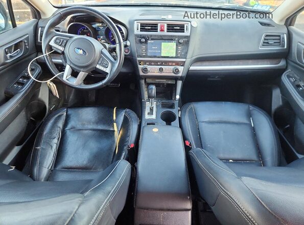 4S4BSANC1H3326536 2017 SUBARU OUTBACK Black წინა პანელის ხედი