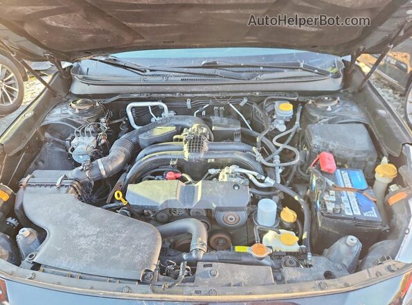 4S4BSANC1H3326536 2017 SUBARU OUTBACK Black ძრავის განყოფილების ხედი