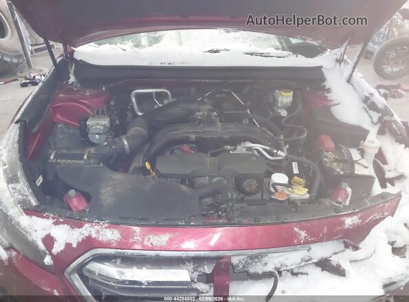 4S4BSANC2J3360796 2018 SUBARU OUTBACK Red Vista trasera