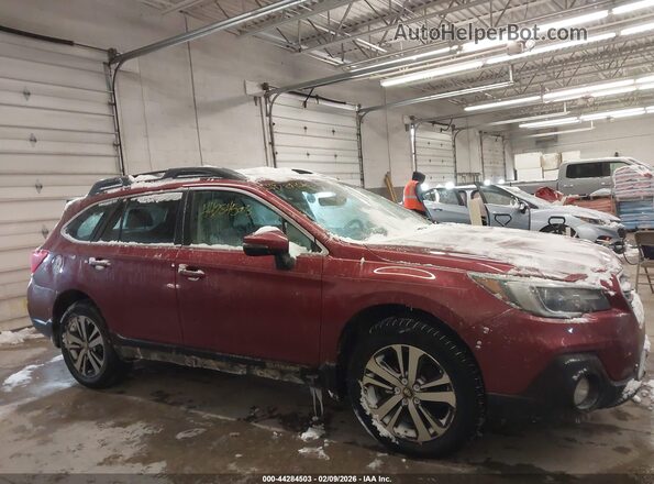 4S4BSANC2J3360796 2018 SUBARU OUTBACK Red Vista interior trasera