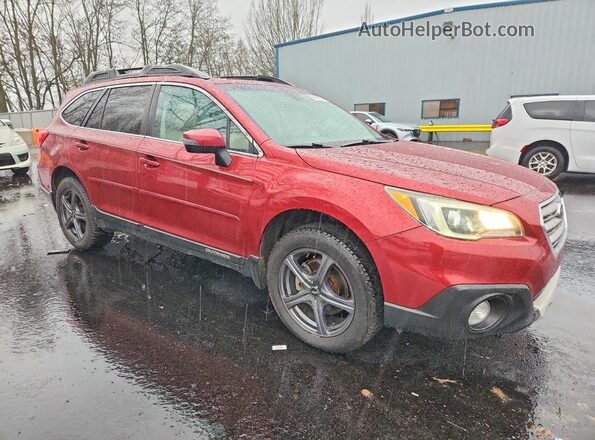 4S4BSANC5H3208859 2017 SUBARU OUTBACK Burgundy Przód prawy