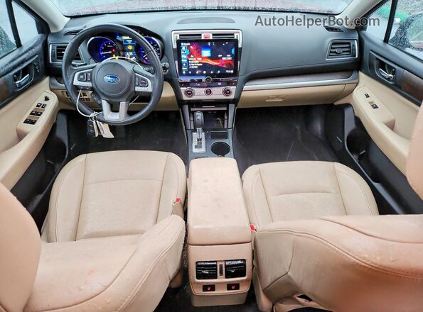 4S4BSANC5H3208859 2017 SUBARU OUTBACK Burgundy Widok deski rozdzielczej