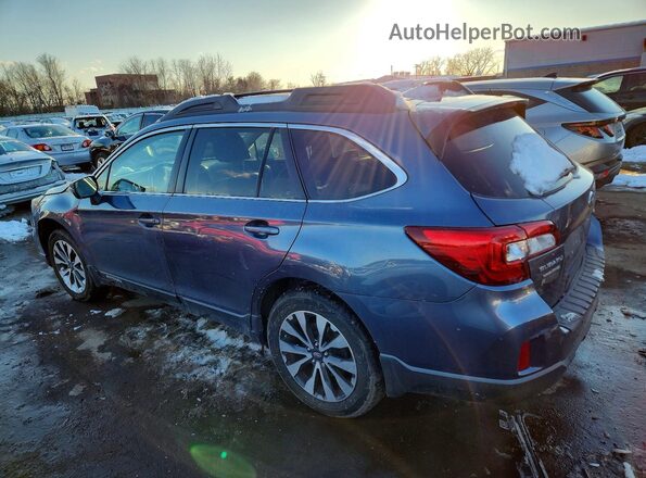 4S4BSANC6G3307348 2016 SUBARU OUTBACK Синий Задняя левая четверть