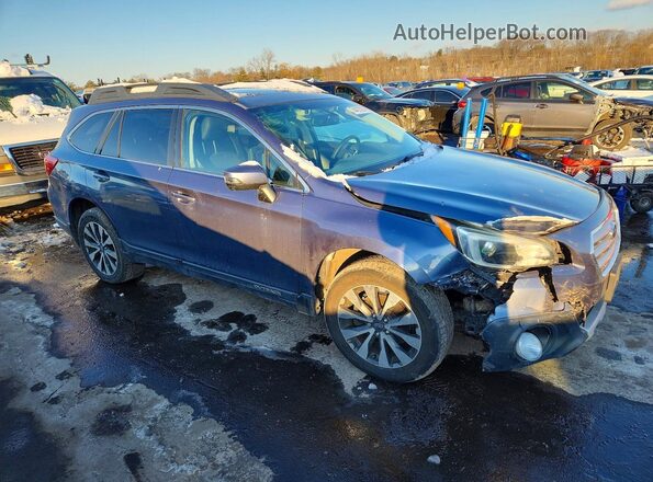 4S4BSANC6G3307348 2016 SUBARU OUTBACK Синий Передняя правая четверть