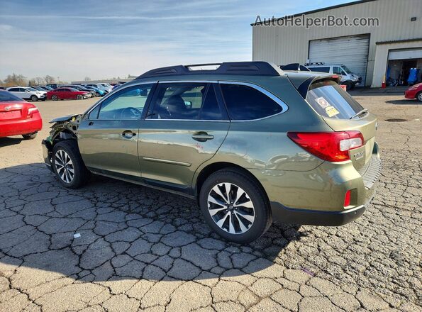 4S4BSANC6H3228375 2017 SUBARU OUTBACK Green Tył lewy
