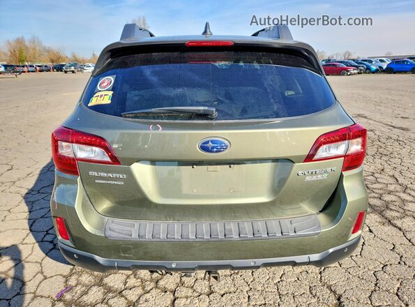 4S4BSANC6H3228375 2017 SUBARU OUTBACK Green Widok z tyłu