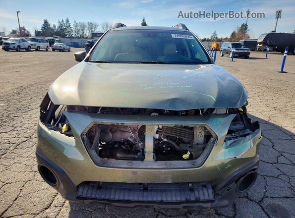 4S4BSANC6H3228375 2017 SUBARU OUTBACK Green Widok z przodu