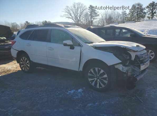 4S4BSANC7G3249296 2016 SUBARU OUTBACK Белый Передняя правая четверть