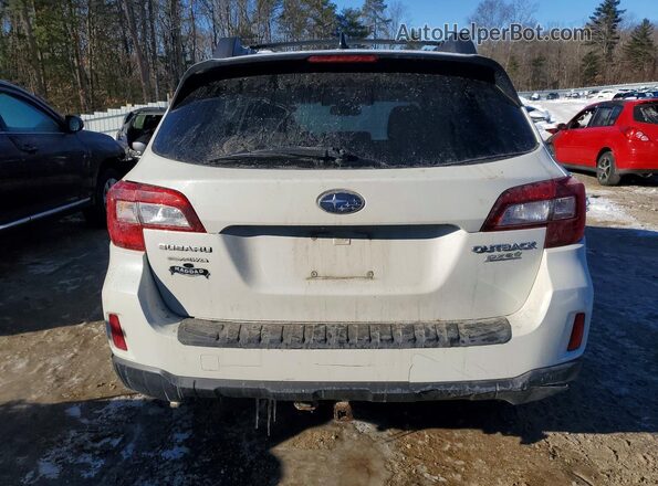 4S4BSANC7G3249296 2016 SUBARU OUTBACK Белый Вид сзади