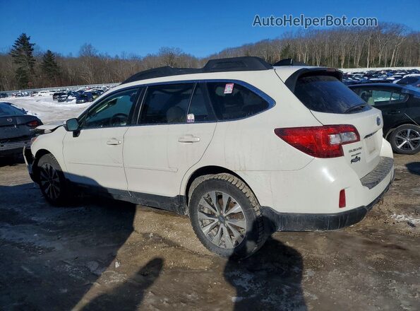 4S4BSANC7G3249296 2016 SUBARU OUTBACK Белый Задняя левая четверть