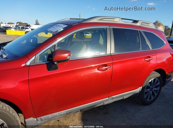 4S4BSANC8G3270254 2016 SUBARU OUTBACK Red Widok wnętrza 360 stopni