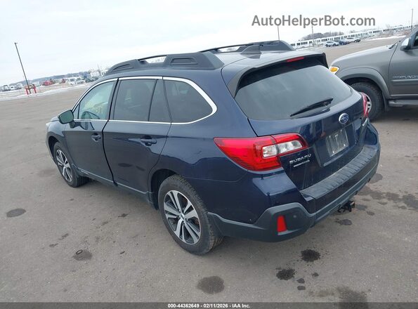 4S4BSANC8J3345073 2018 SUBARU OUTBACK Blue უკანა მარცხენა