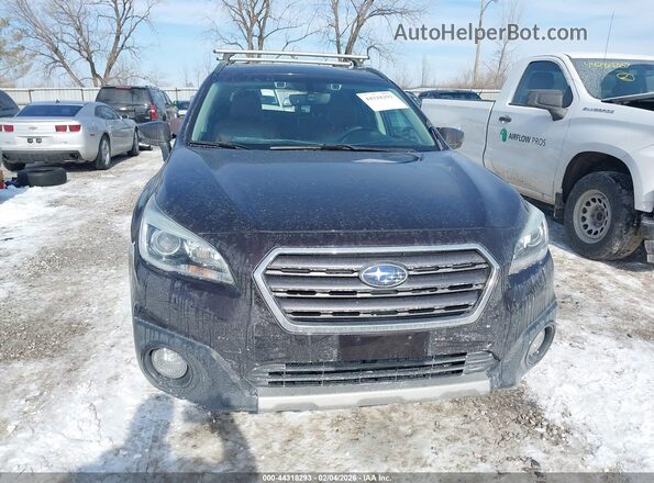 4S4BSATC0H3216015 2017 SUBARU OUTBACK Burgundy ხელსაწყოთა პანელის ხედი