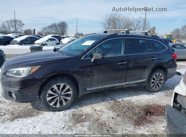 4S4BSATC0H3216015 2017 SUBARU OUTBACK Burgundy სალონის 360-გრადუსიანი ხედი