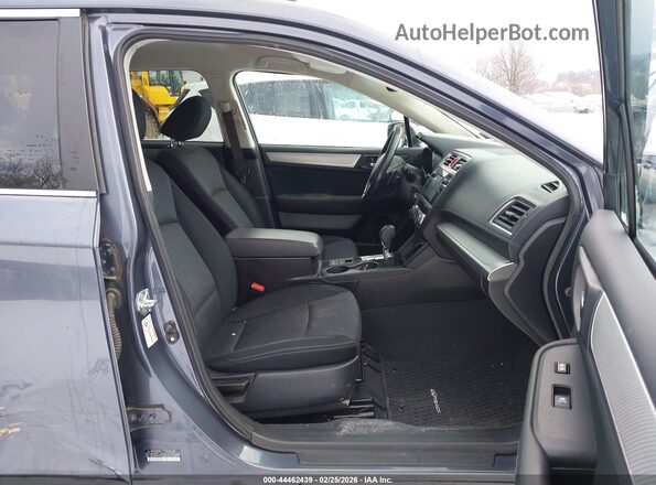4S4BSBCC2G3298866 2016 SUBARU OUTBACK Gray Вид салону спереду
