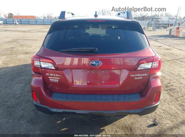 4S4BSEKC4H3227267 2017 SUBARU OUTBACK Burgundy 